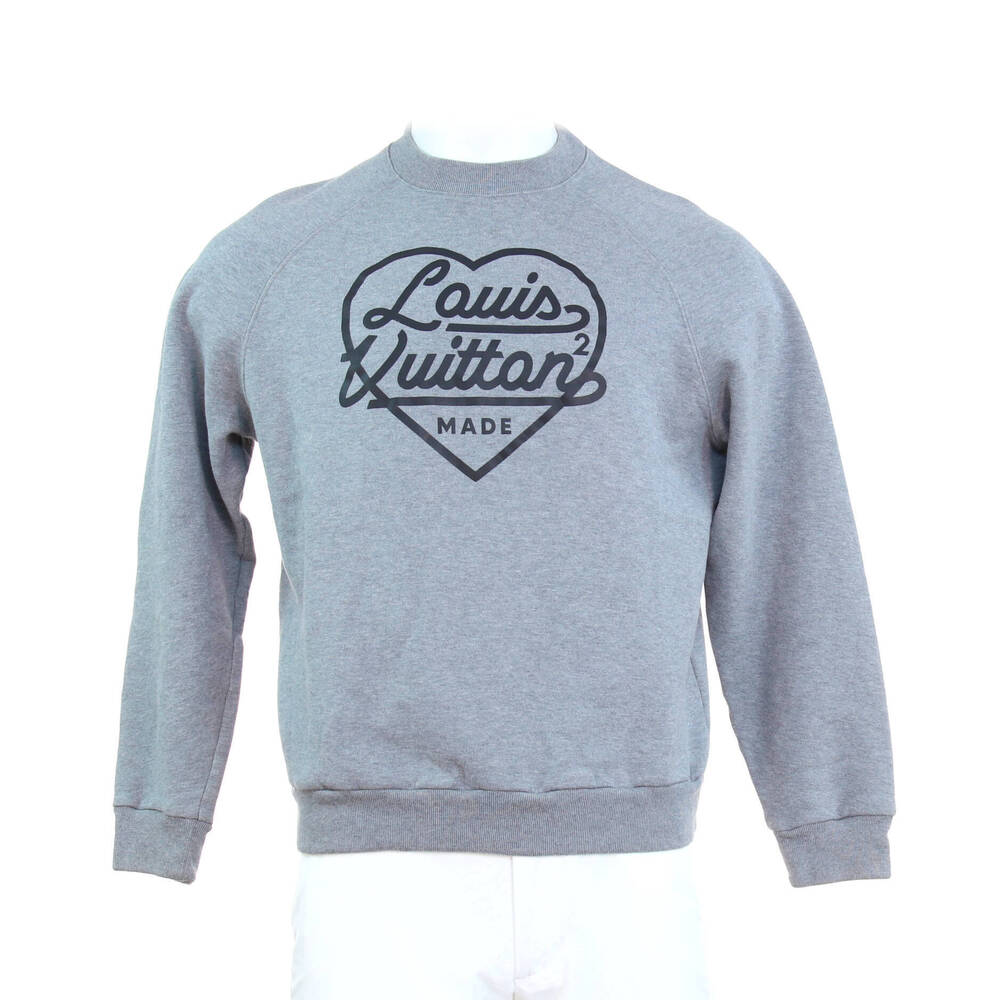 Louis Vuitton Men's Nigo LV Squared Crewneck Sweater Printed Cotton